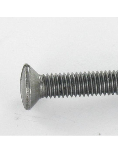 1 x Tornillo metales cabeza fresada abombada...