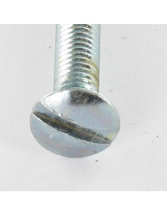 Tornillo metales cabeza fresada abombada ranura M4X65... 2