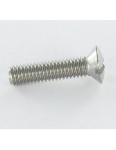 Tornillo metales cabeza fresada abombada ranura M4X70... 2
