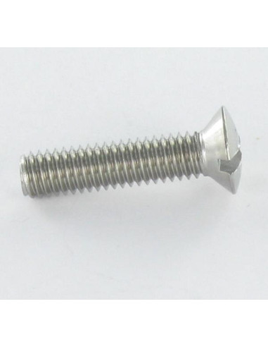 1 x Tornillo metales cabeza fresada abombada...