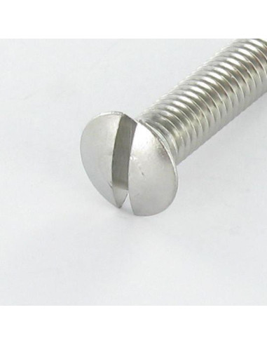 1 x Tornillo metales cabeza fresada abombada...
