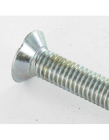 1 x Tornillo metales cabeza fresada abombada...