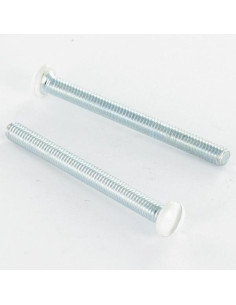 Tornillo metales cabeza fresada abombada ranura M4X55...
