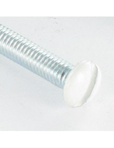 Tornillo metales cabeza fresada abombada ranura M4X55... 2
