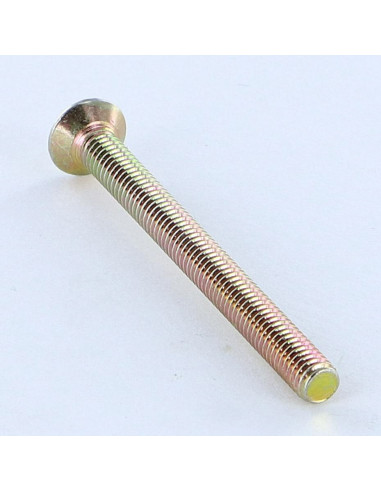1 x Tornillo metales cabeza fresada abombada...