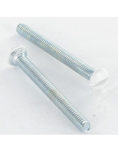 1 x Tornillo metales cabeza fresada abombada...