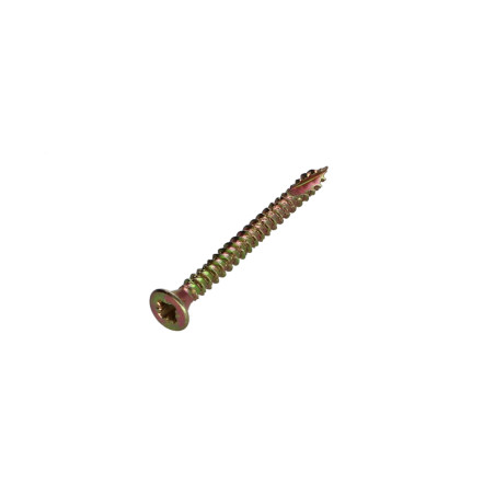 1 x Tornillos para madera TEKOR cabeza fresada/testa svasat Pozi PZ4 3.5X20 roscado total cut punta antihendidura tipo 17