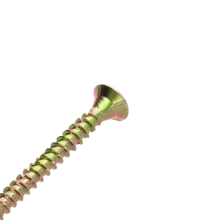 1 x Tornillos para madera TEKOR cabeza fresada/testa svasat Pozi PZ4 4X40 roscado total cut punta antihendidura tipo 17