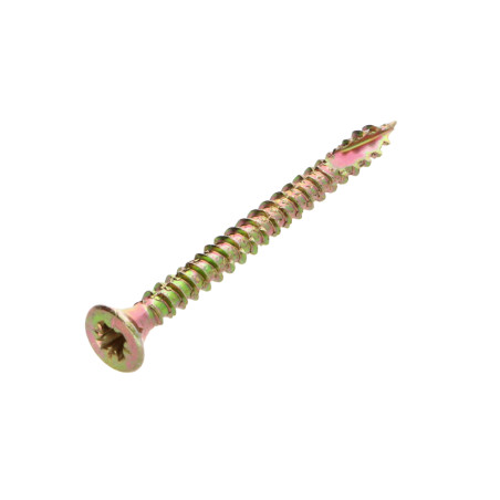 1 x Tornillos para madera TEKOR cabeza fresada/testa svasat Pozi PZ4 4X45 roscado total cut punta antihendidura tipo 17