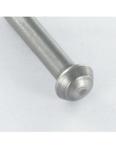 Remache macizo cabeza redonda 6X13 Acero 2