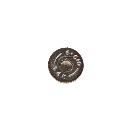 1 x Tornillo metales FHC cabeza fresada cavidad hexagonal hueca llave de 5 M8X30 roscado total clase 10.9 Acero niquelado