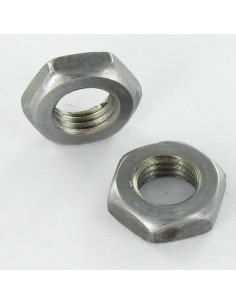 Tuerca hexagonal baja hm/contratuerca M11 paso de 100 EP3...