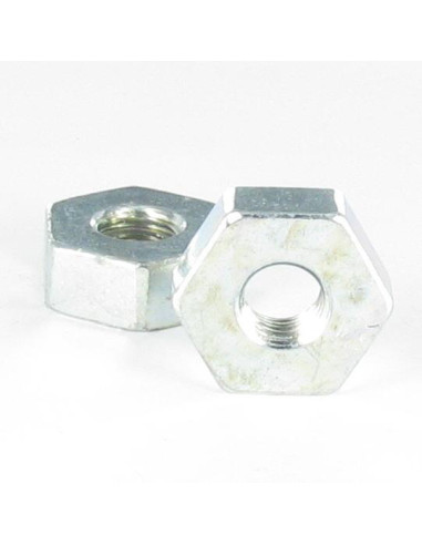 1 x Tuerca Acero cincado blanco hexagonal M12...