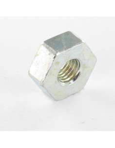 Tuerca Acero cincado blanco hexagonal M12 grosor 10.5 en... 2