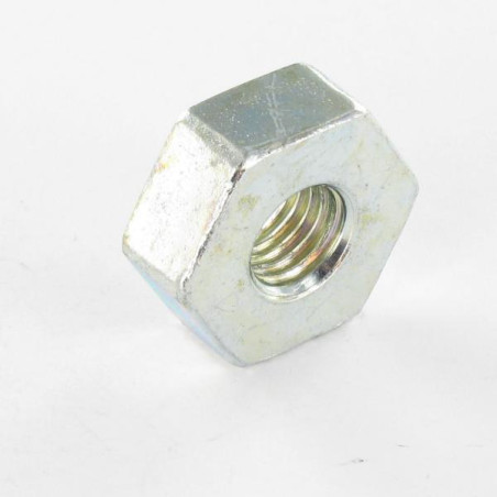 1 x Tuerca Acero cincado blanco hexagonal M12 grosor 10.5 en plano 26