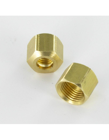 1 x Tuerca Latón HEXAGONAL M11XPAS1.058