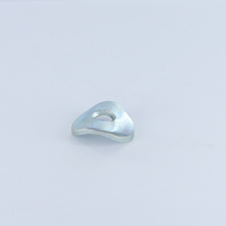 1 x Arandela CURVO 21,5 x 6,6 x 1,8 Acero cincado blanco