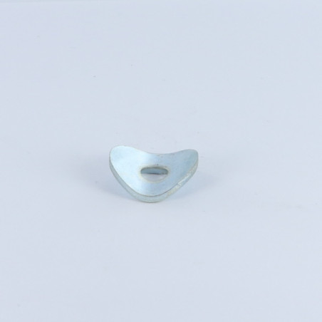 1 x Arandela CURVO 21,5 x 6,6 x 1,8 Acero cincado blanco