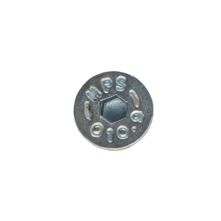 1 x Tornillo metales FHC cabeza fresada cavidad hexagonal hueca llave de 2 M3X12 roscado parcial clase 10.9 Acero cincado
