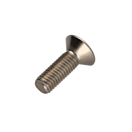 1 x Tornillo metales FHC cabeza fresada cavidad hexagonal hueca llave de 5 M8X25 roscado total clase 10.9 NÃ­quel