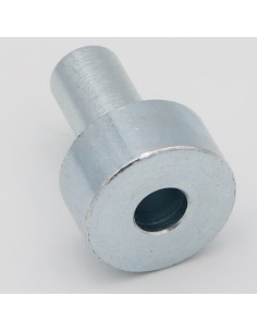 Tirante cabeza 24X33 perforado 8 Acero cincado blanco 2