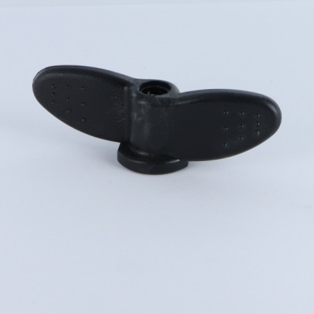 1 x Tuerca Mariposa M8 nylon nero