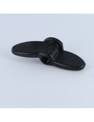 1 x Tuerca Mariposa M8 nylon nero