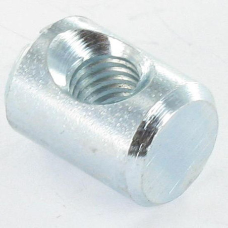 1 x Parcela dividida 10X14 M6 CENTRO Acero cincado blanco