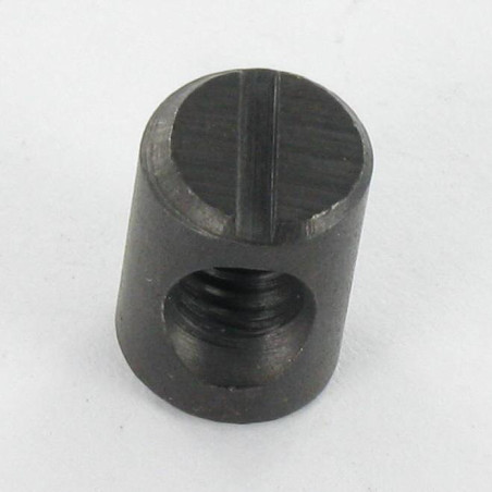 1 x Parcela dividida 10X14 M6 CENTRO Acero cincado negro