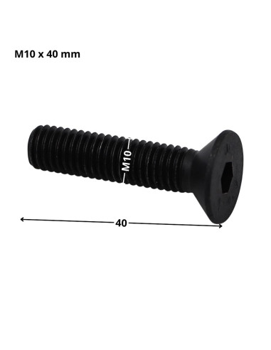 1 x Tornillo metales FHC cabeza fresada cavidad...