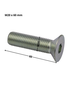 Tornillo metales FHC cabeza fresada cavidad hexagonal...