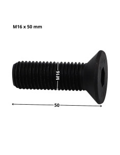 Tornillo metales FHC cabeza fresada cavidad hexagonal...