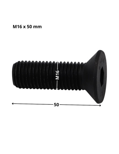 1 x Tornillo metales FHC cabeza fresada cavidad...