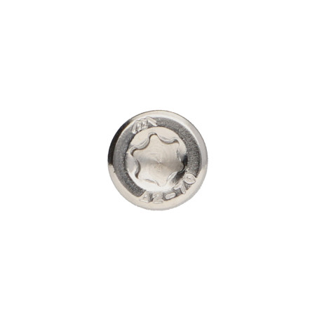 1 x Tornillo metales cabeza cilíndrica TORX T10 Inoxidable A2 M3X10 roscado total microtornillo