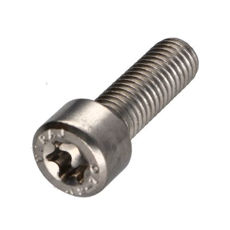 1 x Tornillo metales cabeza cilíndrica TORX T50 Inoxidable A2 M10X40 roscado total