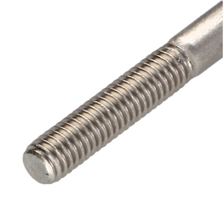 1 x Tornillo metales cabeza cilíndrica TORX T45 Inoxidable A2 M8X50 roscado en 28