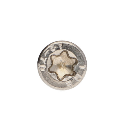 1 x Tornillo metales cabeza cilíndrica TORX T20 Inoxidable A2 M4X60 roscado en 20