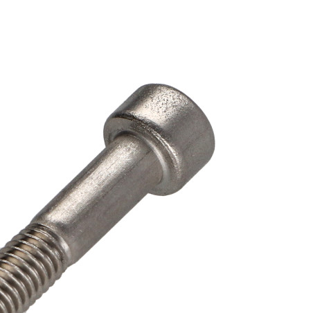 1 x Tornillo metales cabeza cilíndrica TORX T45 Inoxidable A2 M8X35 roscado en 25