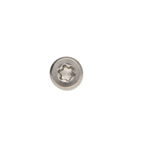 1 x Tornillo metales cabeza cilíndrica TORX T8 Inoxidable A2 M2.5X5 roscado total microtornillo
