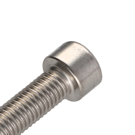 1 x Tornillo metales cabeza cilíndrica TORX T50 Inoxidable A2 M10X30 roscado total