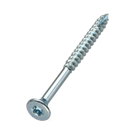 1 x Balde de 385 Tornillos para madera TEKOR 4X50 cabeza fresada/testa svasat TORX T20 cut punta antihendidura tipo 17