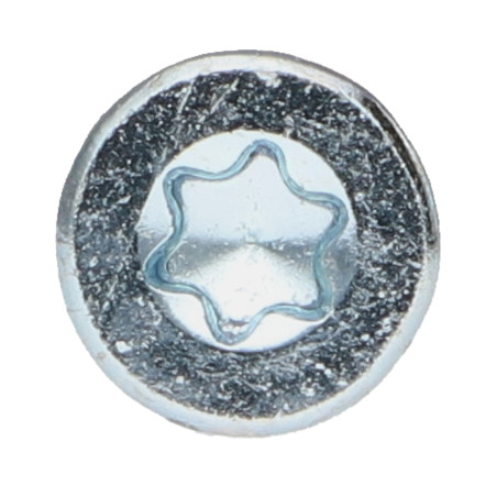 1 x Balde de 385 Tornillos para madera TEKOR 4X50 cabeza fresada/testa svasat TORX T20 cut punta antihendidura tipo 17