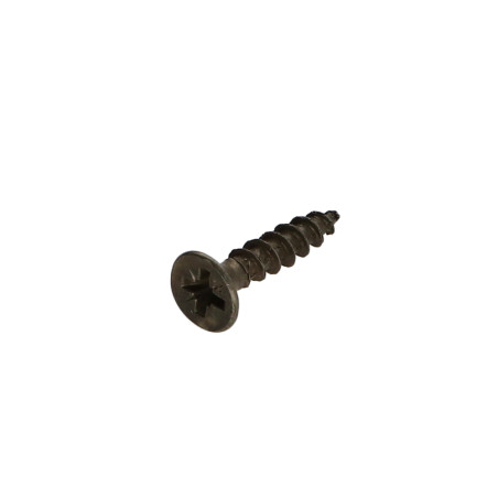 1 x Tornillo madera aglomerado VBA3 cabeza fresada/testa svasat Pozi 4X20 acero bronce