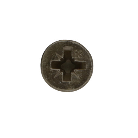 1 x Tornillo madera aglomerado VBA3 cabeza fresada/testa svasat Pozi 4X20 acero bronce