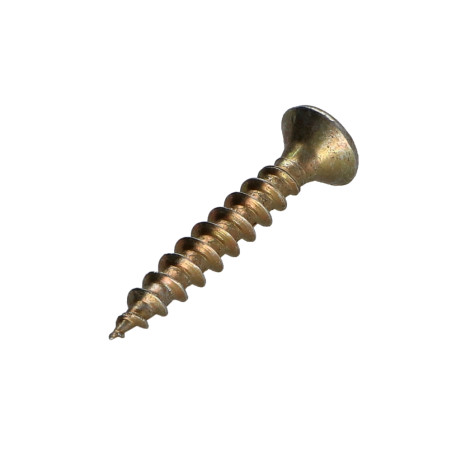 1 x Tornillo madera aglomerado VBA3 cabeza fresada/testa svasat Pozi 4X30 Bicromato