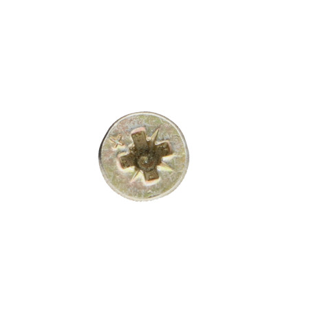 1 x Tornillo madera aglomerado VBA3 cabeza fresada/testa svasat Pozi 3X12 Bicromato microtornillo
