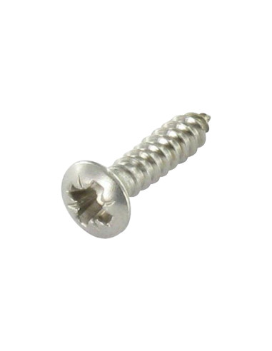 1 x Tornillo chapa cabeza fresada abombada Pozi...