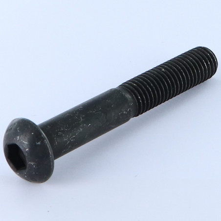 1 x Tornillo metales Cabeza Abombada con Hueco hexagonal M12X80 roscado parcial clase 10.9 llave de 8 Acero
