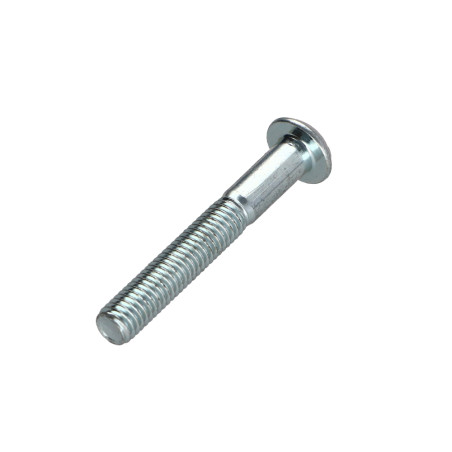 1 x Tornillo metales Cabeza Abombada con Hueco hexagonal M4X30 roscado parcial clase 10.9 llave de 2.5 Acero cincado