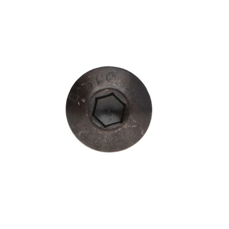 1 x Tornillo metales Cabeza Abombada con Hueco hexagonal M5X45 roscado parcial clase 10.9 llave de 3 Acero